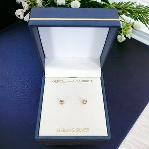 OLIVIA & JACKSON CZ Post Earrings